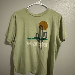 Wrangler Olive Casual Tee